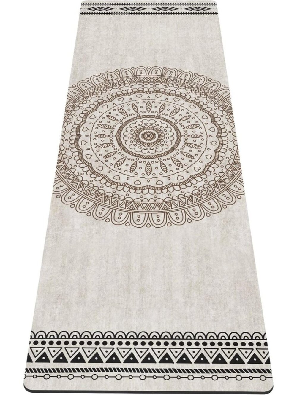 New Yoga Mat Print Extra Thick TPE Non Slip Fitness Exercise Mat Carrying Bag